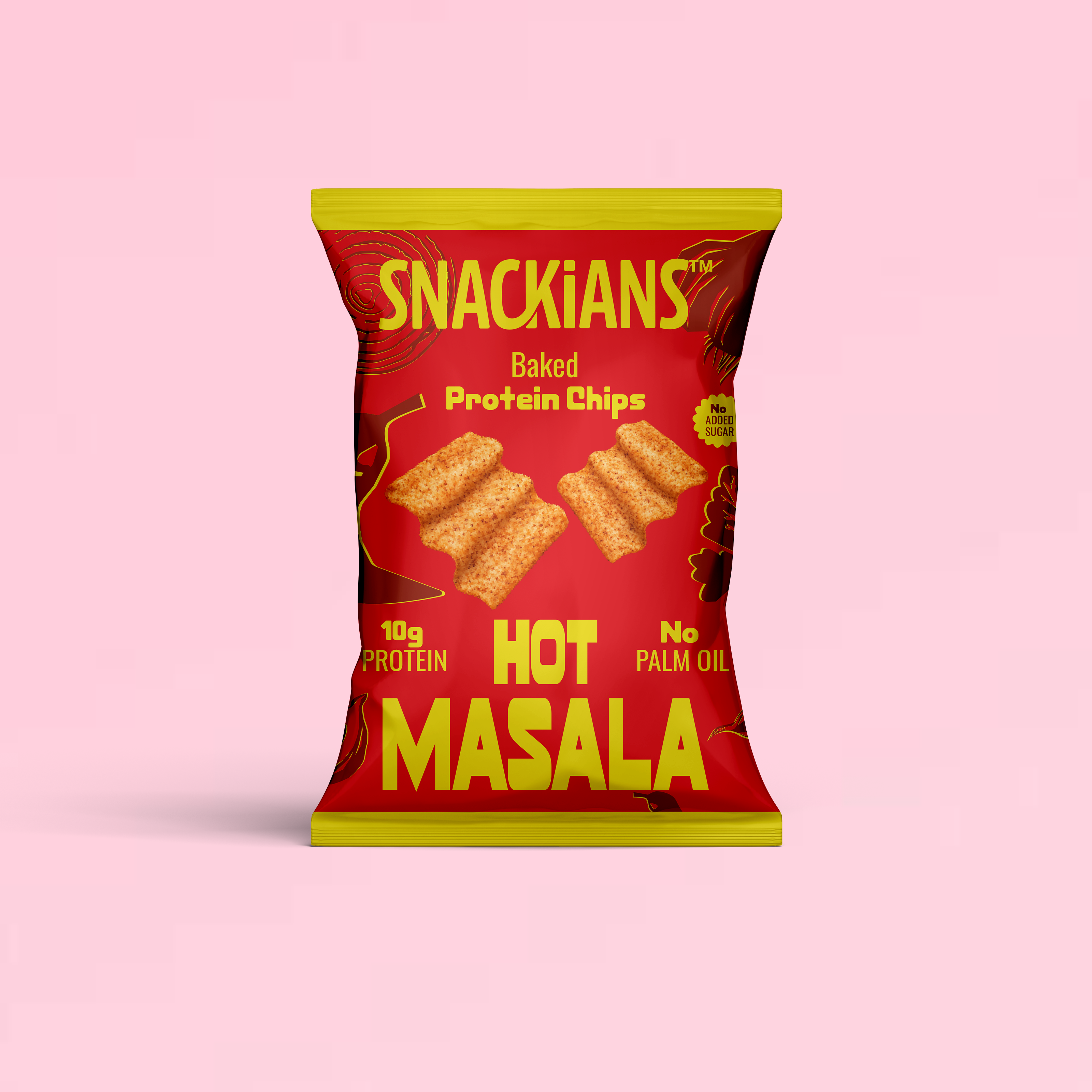 Baked protein Chips (3 flavours x 2 each) - 55g x 6