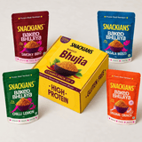Bhujia Lovers Box (4 x 175 Grams) - 120 GRAMS PROTEIN !