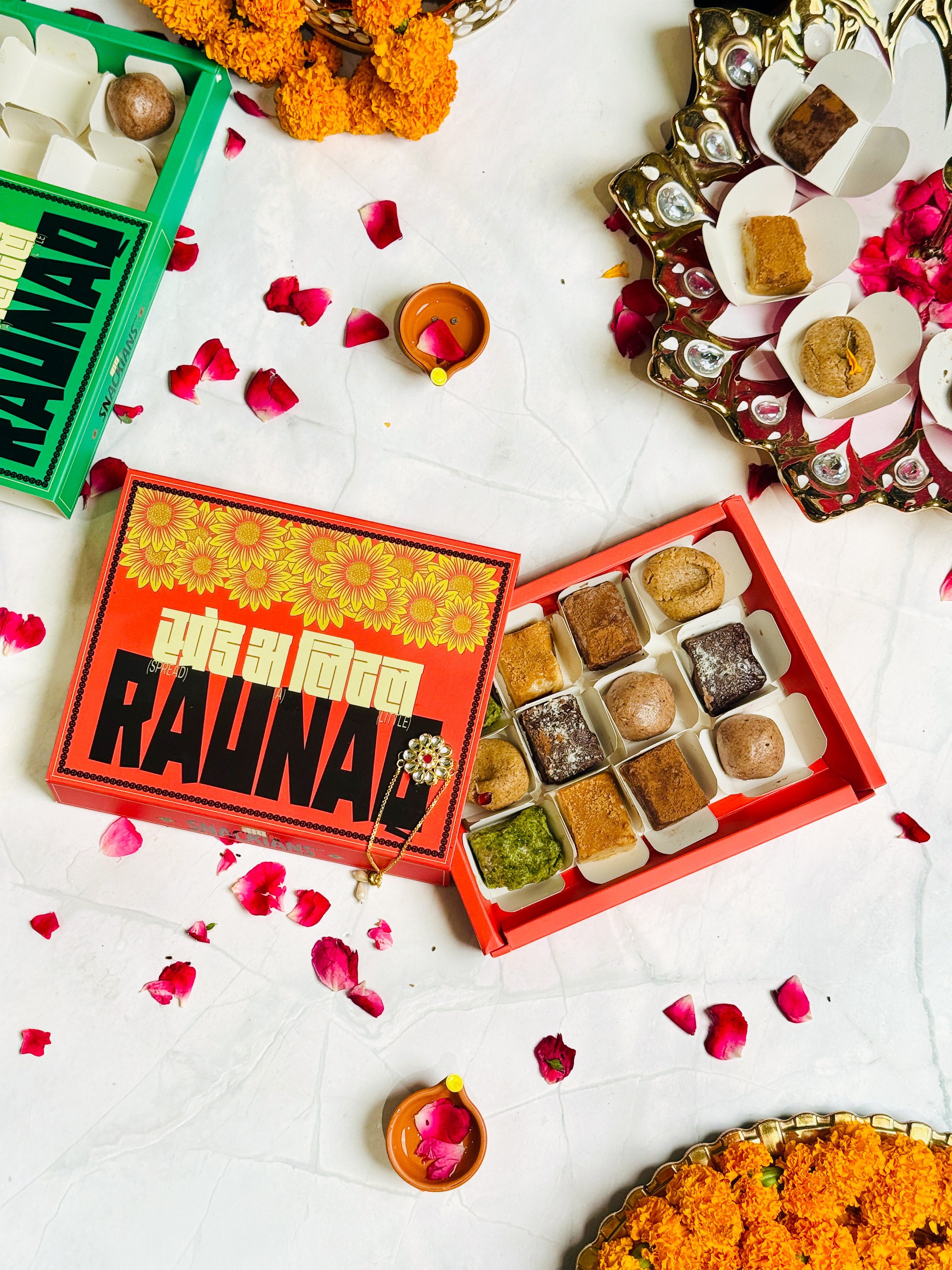 Raunaq Rakhi Mithai Box Pack of 12