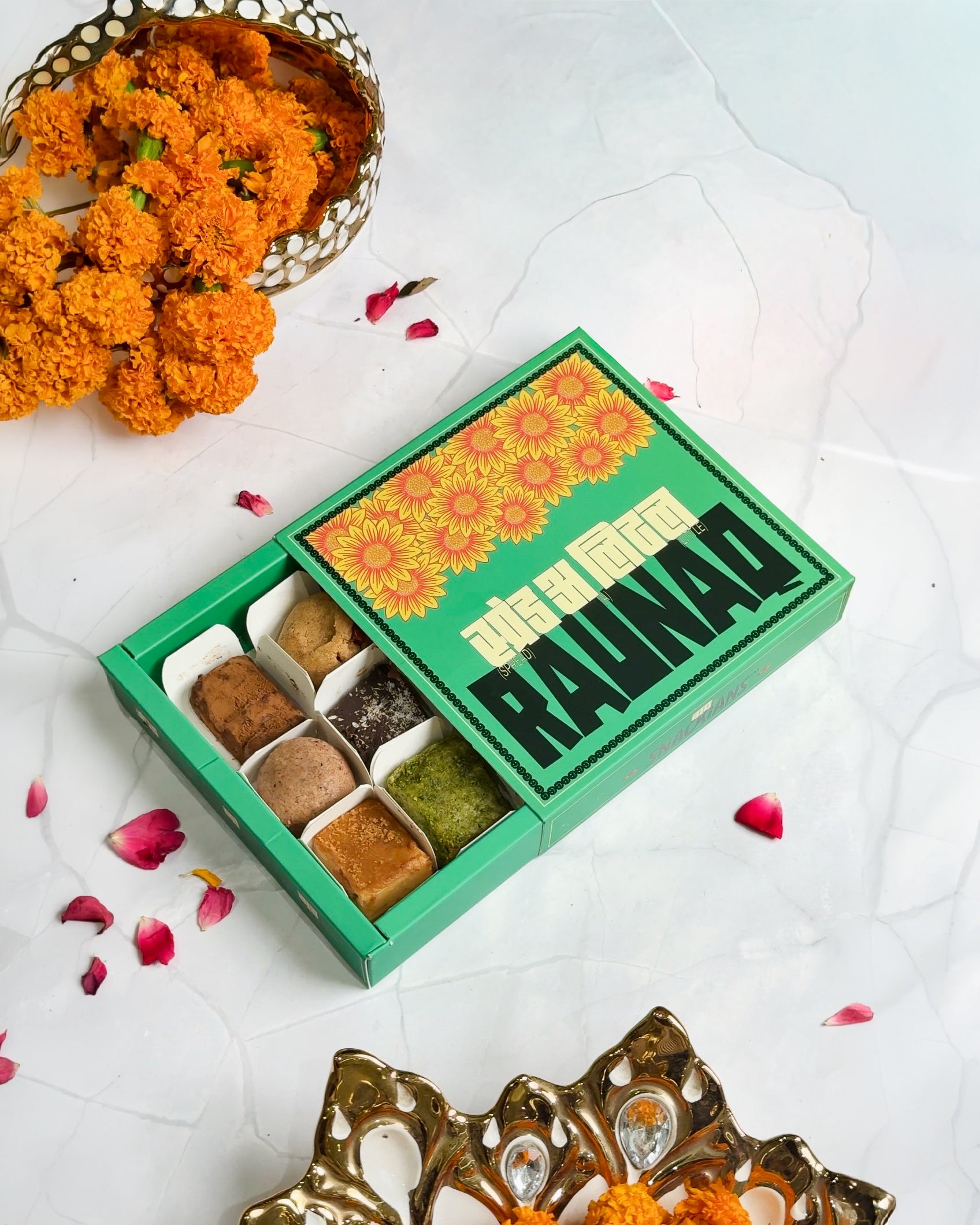 Raunaq Rakhi Mithai Box Pack of 9